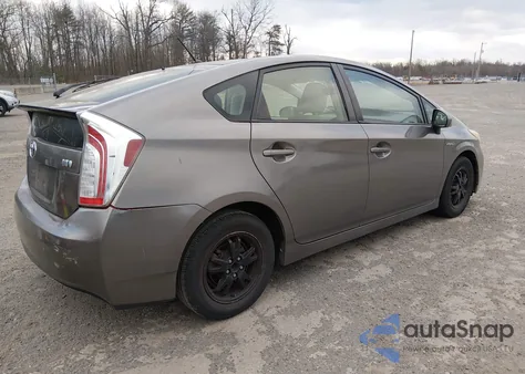 2012 Toyota Prius Two from USA, damaged, VIN JTDKN3DU8C1491182